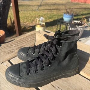 Converse Black Canvas Sneakers
